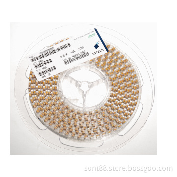 SMD Tantalum Capacitor (6.8 UF 16V C)